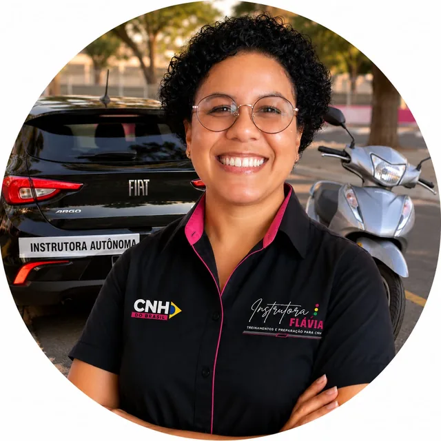 Flávia, instrutora autônoma